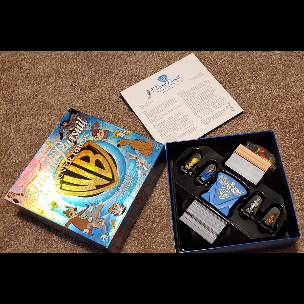 Warner bros trivia pursuit game